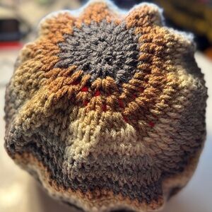 Multicolor Crochet Beanie